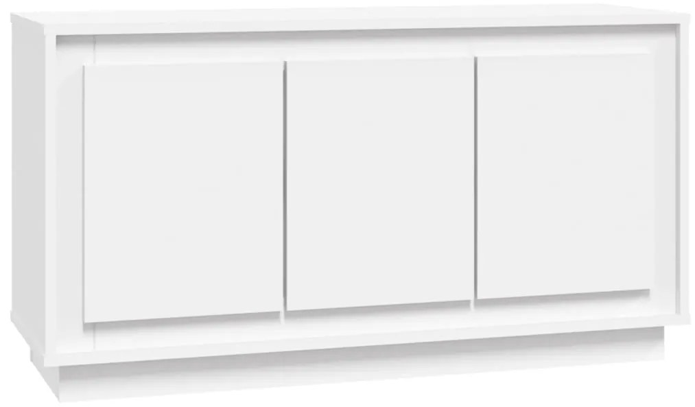 vidaXL Ντουλάπι Λευκό 102 x 35 x 55 εκ. από Επεξεργασμένο Ξύλο