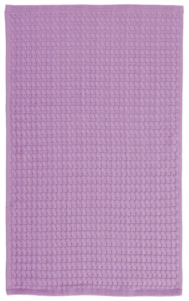 Ποτηρόπανο Πικέ Wafflow 24 Mauve Nef-Nef Homeware 45x68cm 100% Βαμβάκι