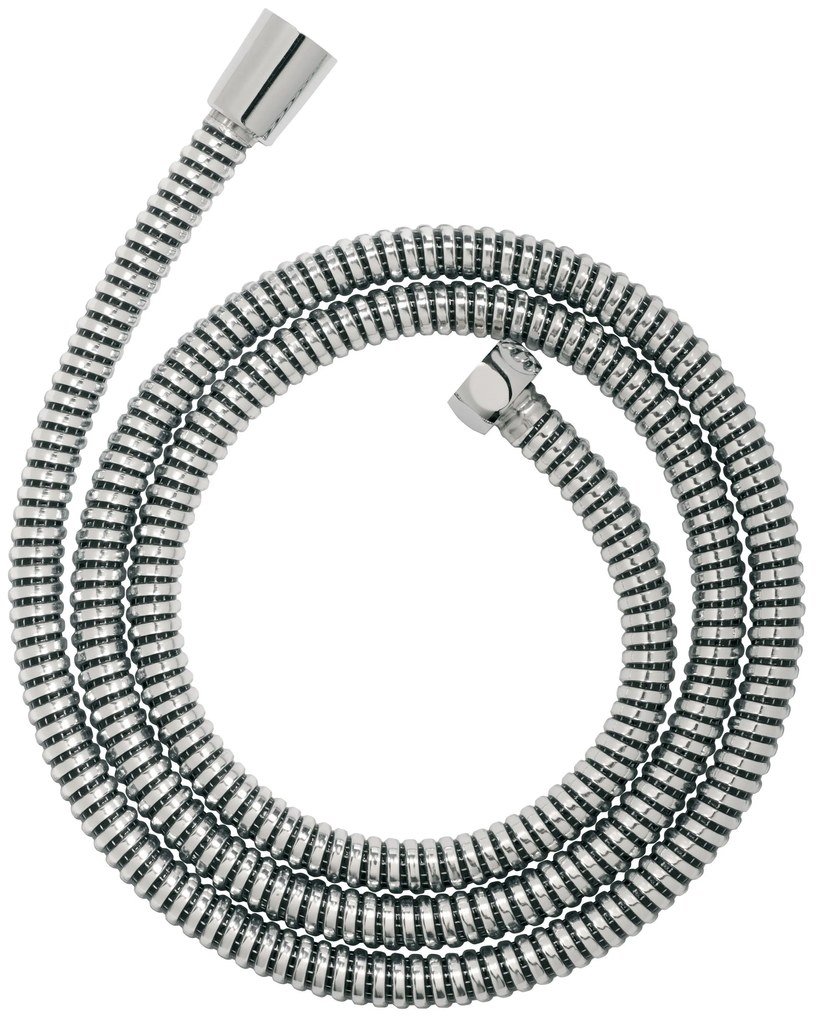 Ferro W54 Σπιράλ Ντους 1,5m Ασημί PVC plastic