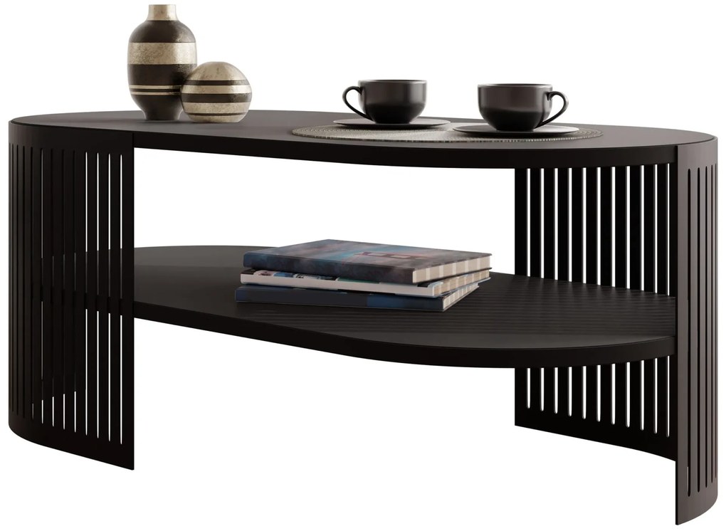 Τραπεζάκι σαλονιού Fikoli I-Mauro - 100.00Χ50.00Χ40.00cm