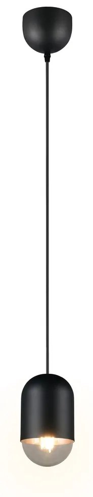 Φωτιστικό Κρεμαστό Reality Lighting -RL NARA R36311032 Μαύρο Ματ (Black Mat)