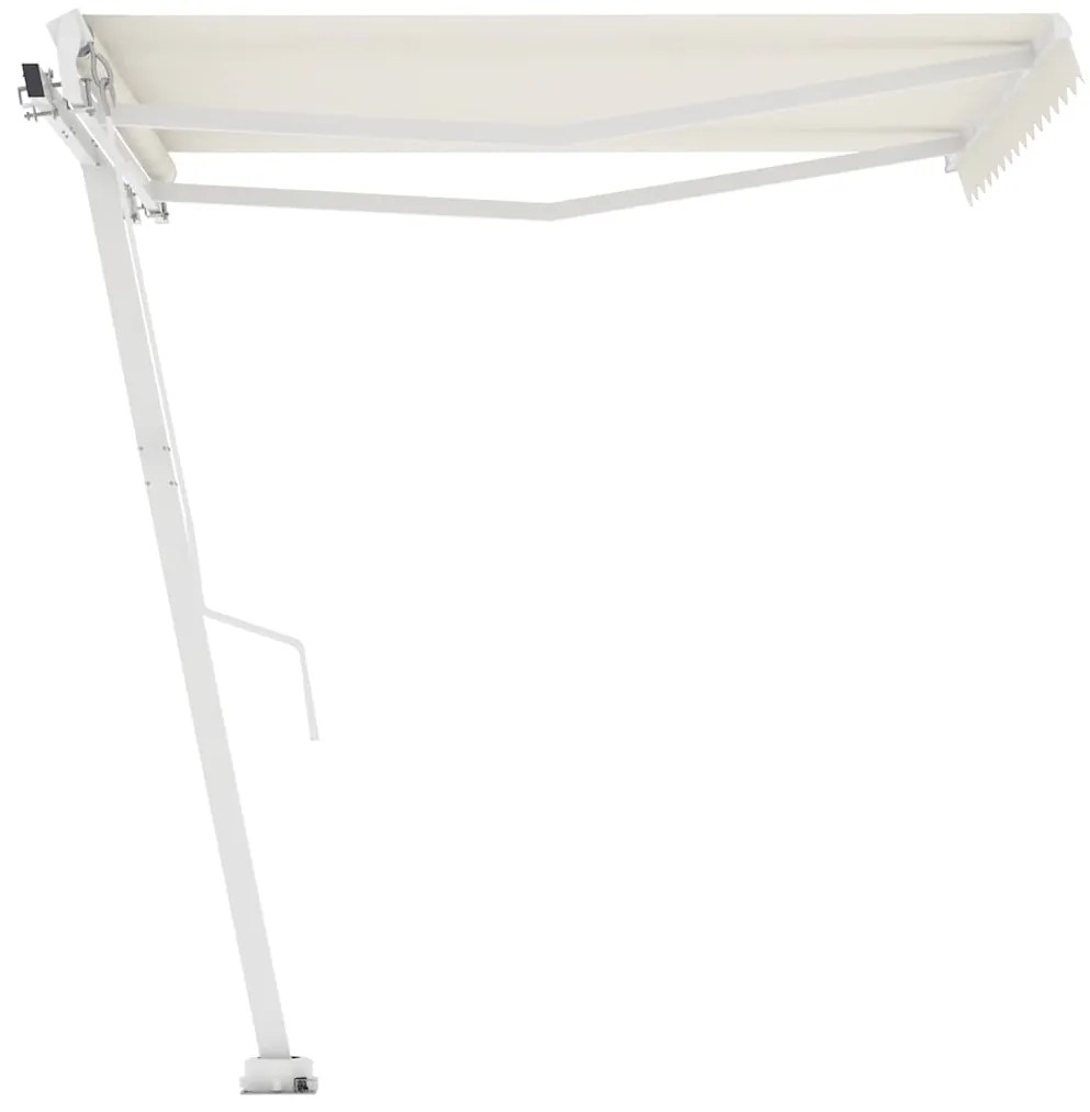 vidaXL Τέντα Αυτόματη Ανεξάρτητη Κρεμ 350 x 250 εκ.