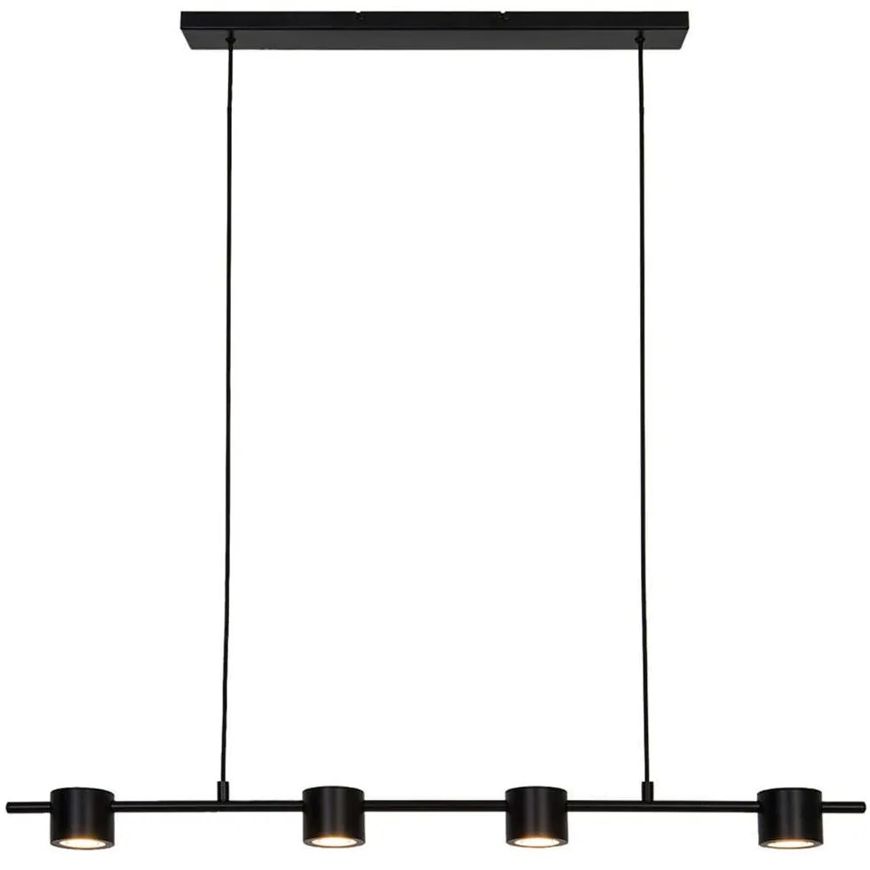 Φωτιστικό Οροφής - Ράγα Prima 4258200 Led Black Viokef Metal