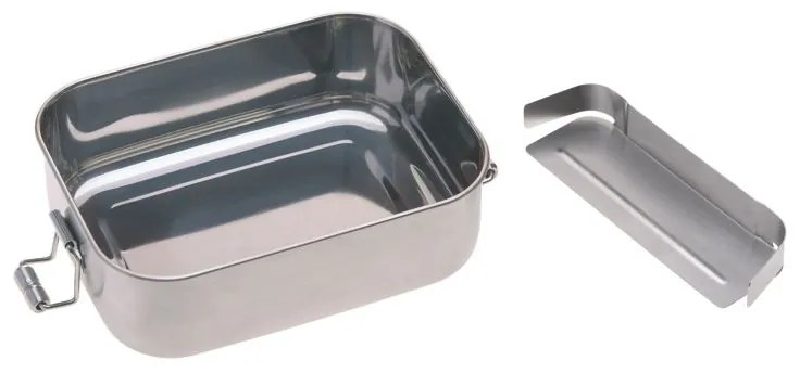 Laessig Φαγητοδοχείο inox με καπάκι bamboo Adventure