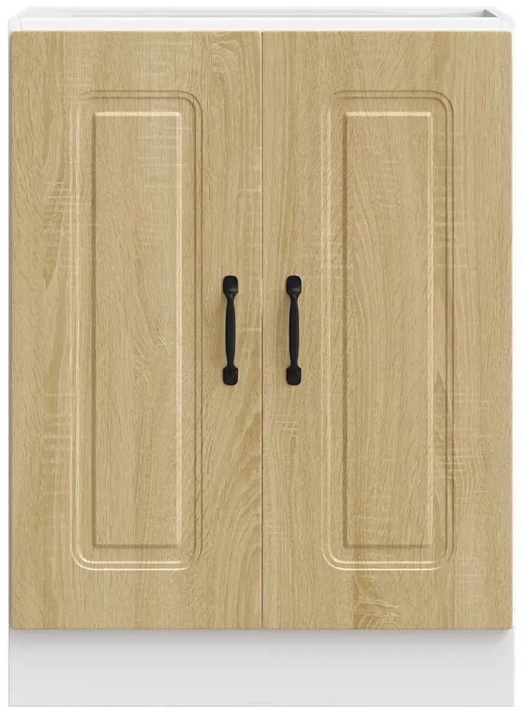 vidaXL Ντουλάπι βάσης νεροχύτη Kalmar Sonoma Δρυς 60x46x81,5 εκ.