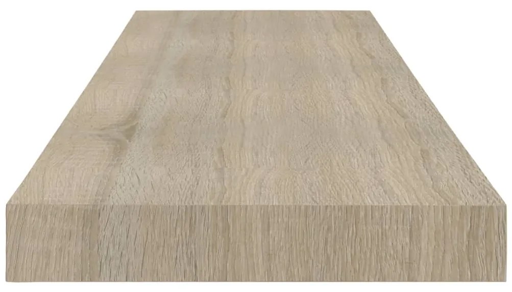 vidaXL Ράφια Τοίχου 4 τεμ. Χρώμα Δρυός 80 x 23,5 x 3,8 εκ. MDF