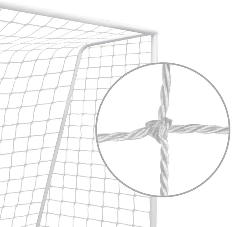Σετ Δίχτυα Mini Soccer Με Στριφτό Νήμα 2mm 300x200cm 2 τμχ 44910