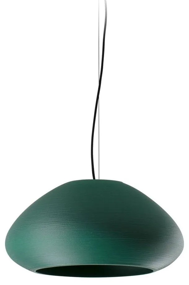 Φωτιστικό Οροφής Κρεμαστό Mar H260 20403 1XE27 46,1x26cm Green-Black Faro Barcelona