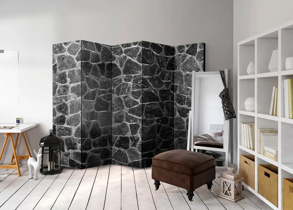 Διαχωριστικό με 5 τμήματα - Black Stones II [Room Dividers] 225x172