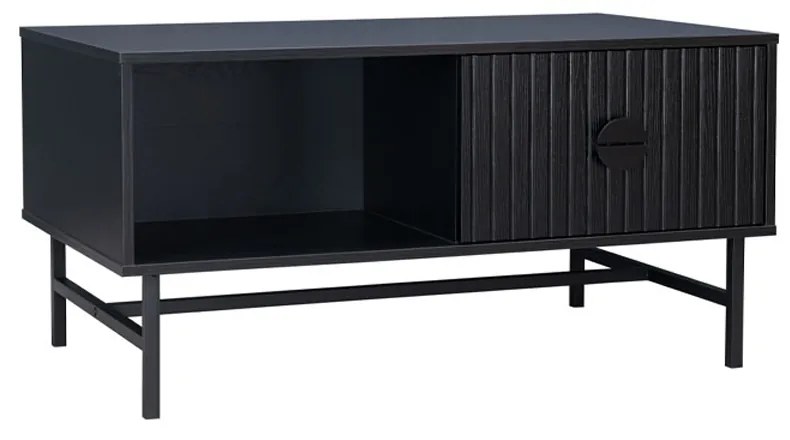 JAPAN COFFEE TABLE ΜΑΥΡΟ 100x59xH50,2cm - 04-0821 - 04-0821