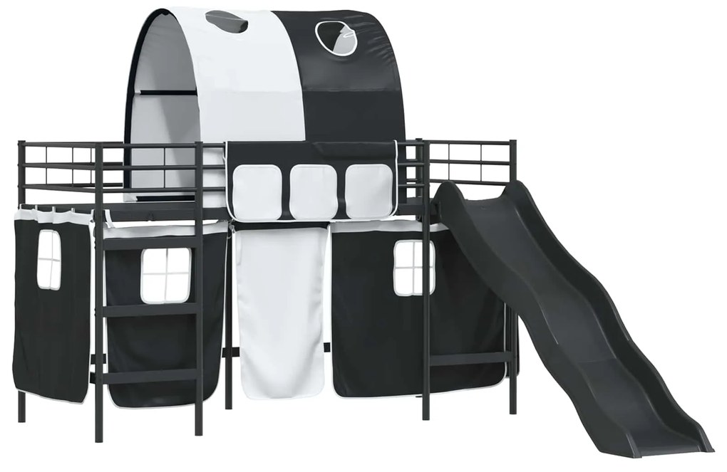 vidaXL Μαύρο 74,5 x 190 εκ.