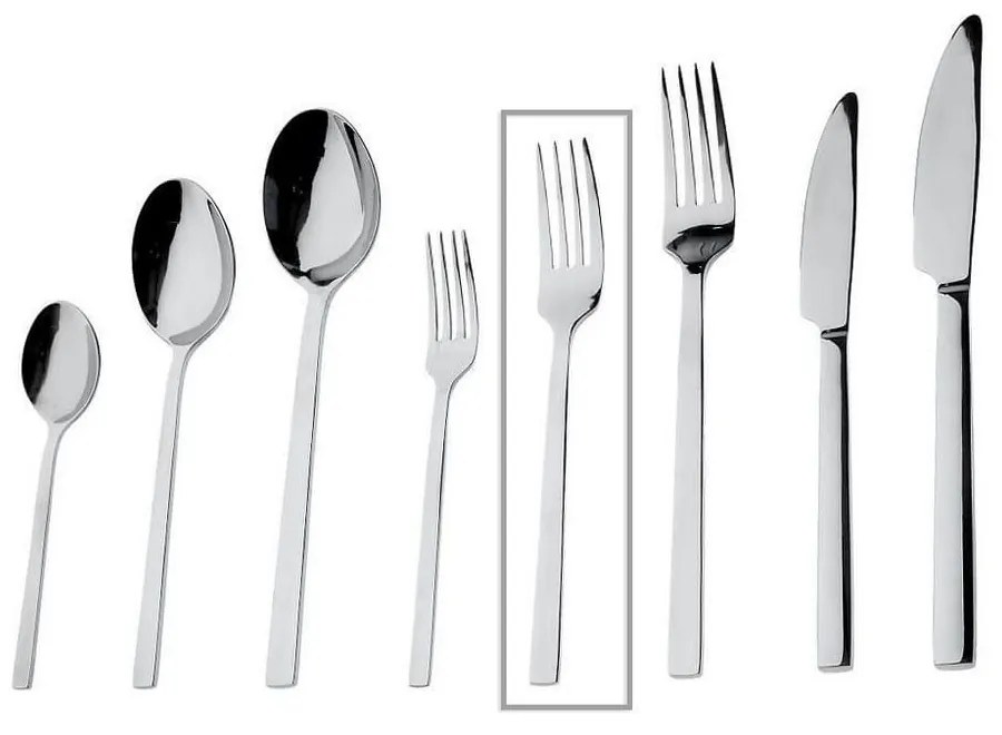 Πιρούνι Φρούτου Divine CUS206K12 19cm Silver Espiel Stainless Steel