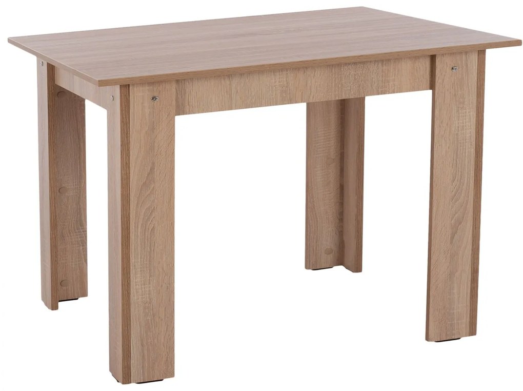 Τραπέζι Κουζίνας Kelvin Sonoma Oak 110x80x77Υεκ.