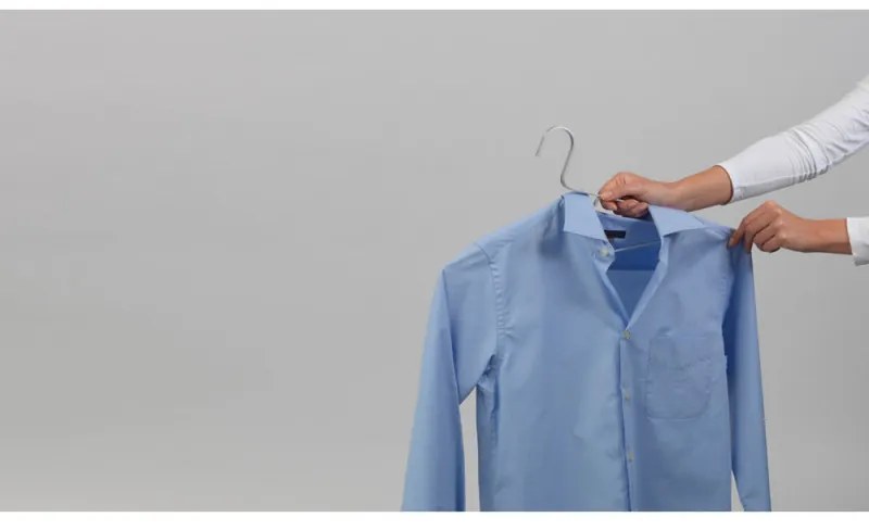 Σετ 4 κρεμάστρες ρούχων Brabantia Linn 1000824, Αλουμίνιο, Γκρι