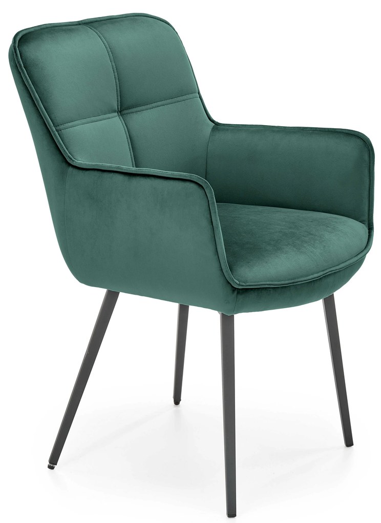 K463 chair dark green DIOMMI V-CH-K/463-KR-C.ZIELONY