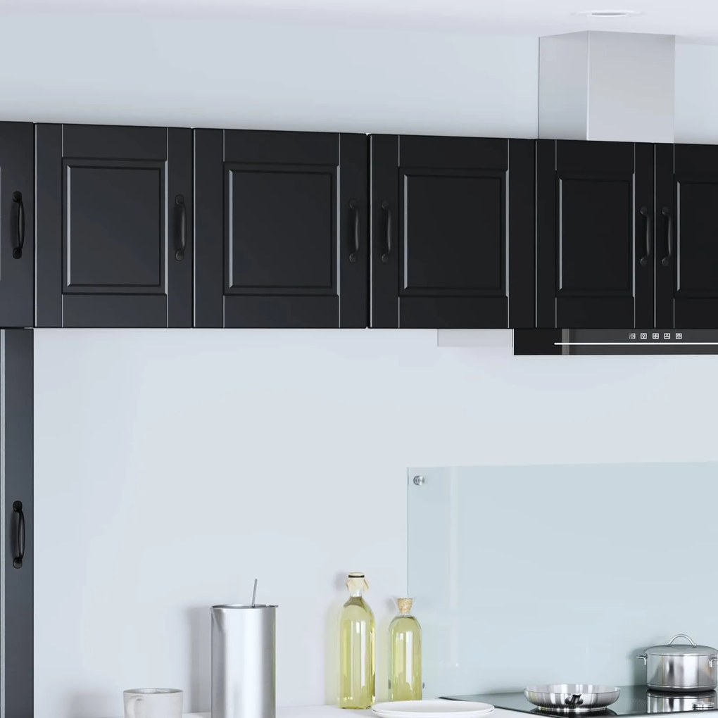 vidaXL Ντουλάπα Κουζίνας Μαύρο 40 x 31 x 40 εκ. Επεξεργασμένο ξύλο