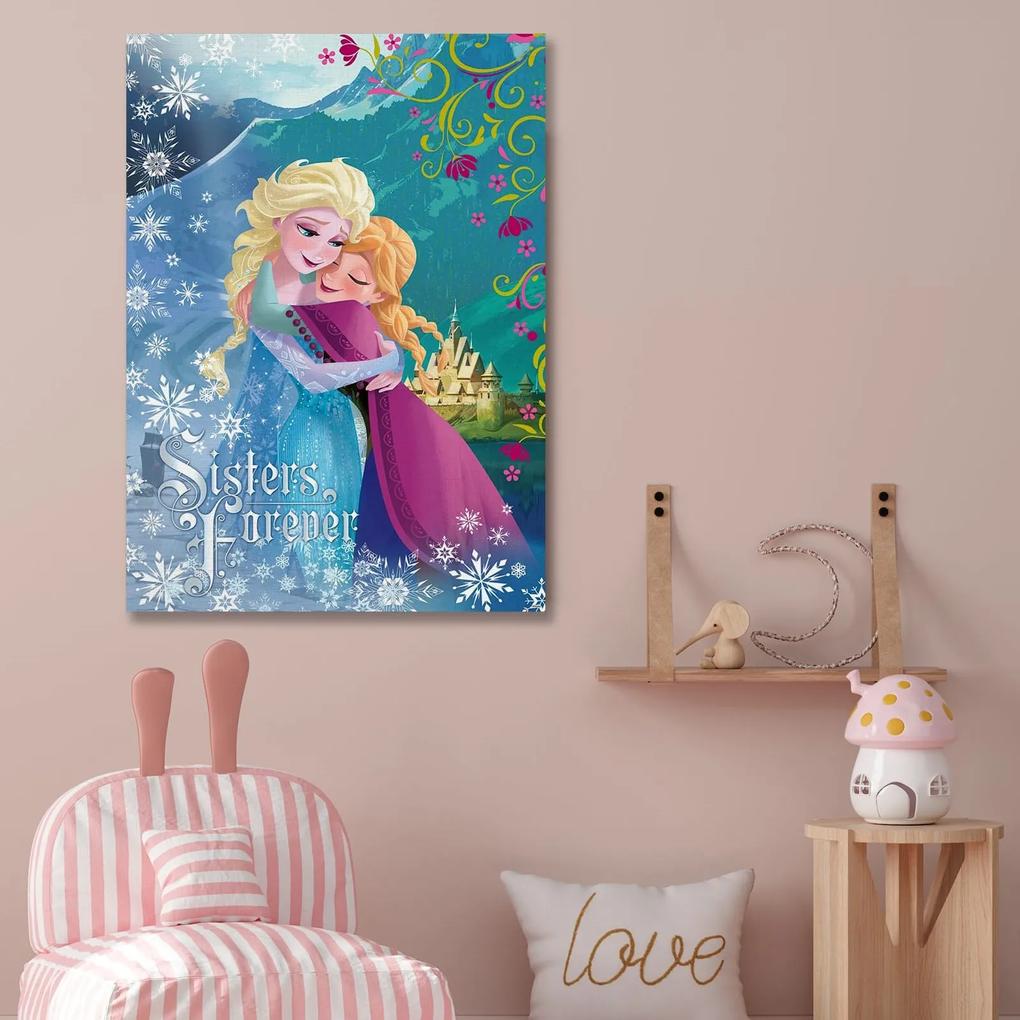 Παιδικός πίνακας σε καμβά Frozen KNV0546 30cm x 40cm