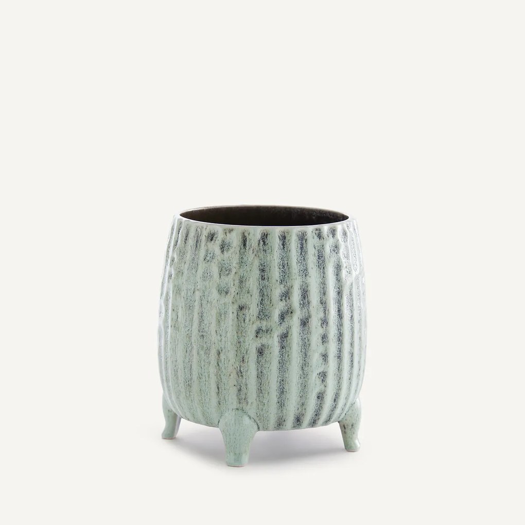 Κεραμικό κασπό, ύψος 18 cm, Zira