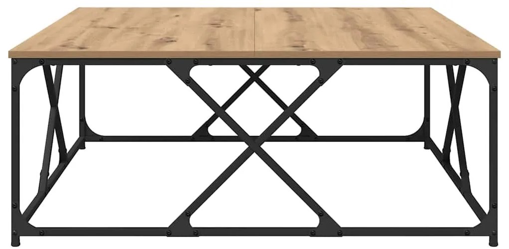 vidaXL Τραπεζάκι σαλονιού Artisan Oak 100 x 100 x 40 cm