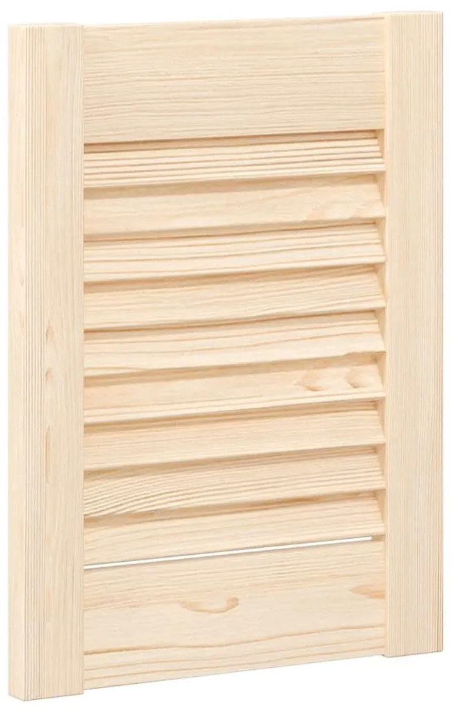 Πόρτες ντουλαπιών Louvred Design 2 τεμάχια 39,5x29,5 cm - Καφέ