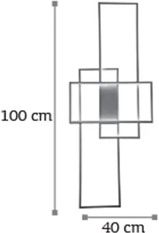 Απλίκα τοίχου InLight 6159-Χρωμέ