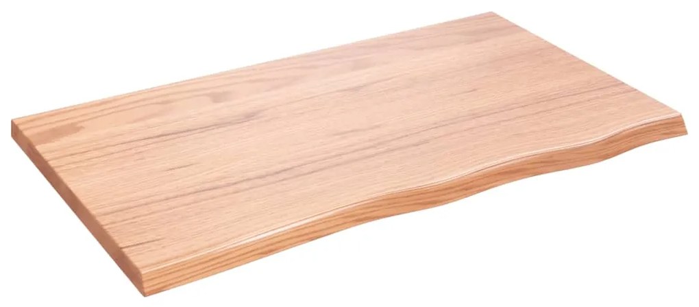 vidaXL Πάγκος Μπάνιου Αν. Καφέ 100x60x(2-4) εκ. Επεξεργ. Μασίφ Ξύλο