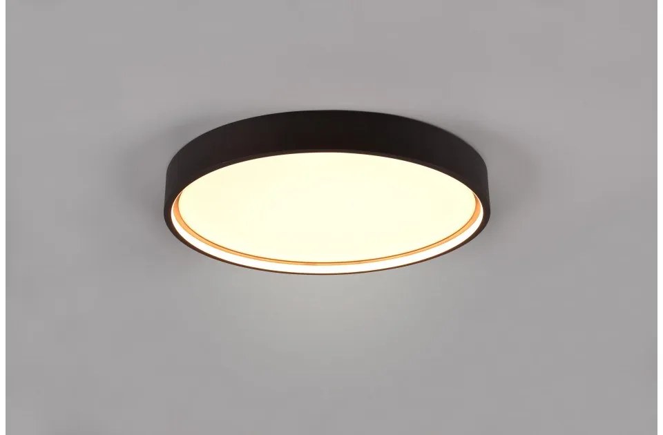 Πλαφονιέρα Φωτιστικό Οροφής LED 29W 2300/3000/4000K Doha Trio Lighting-641310232-Μαύρο 641310232