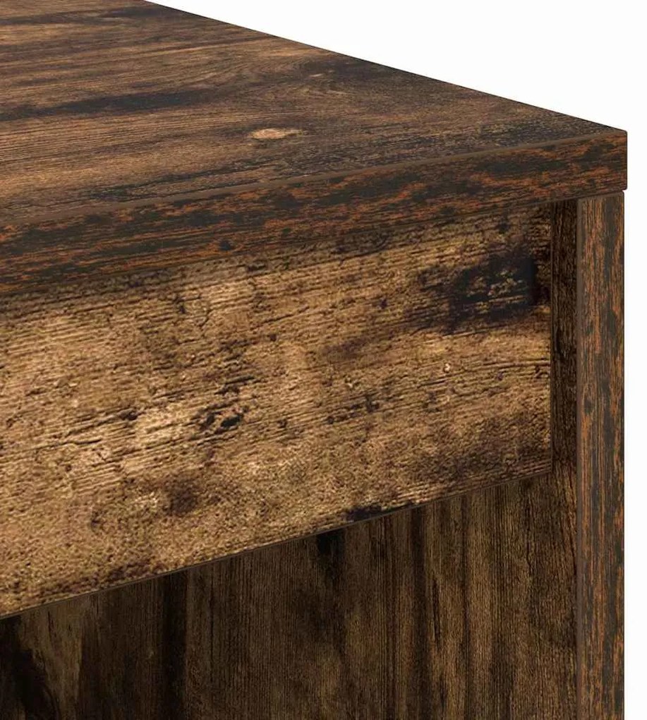 vidaXL Γραφείο Καπνιστό Δρύς 60 x 50 x 76 εκ.