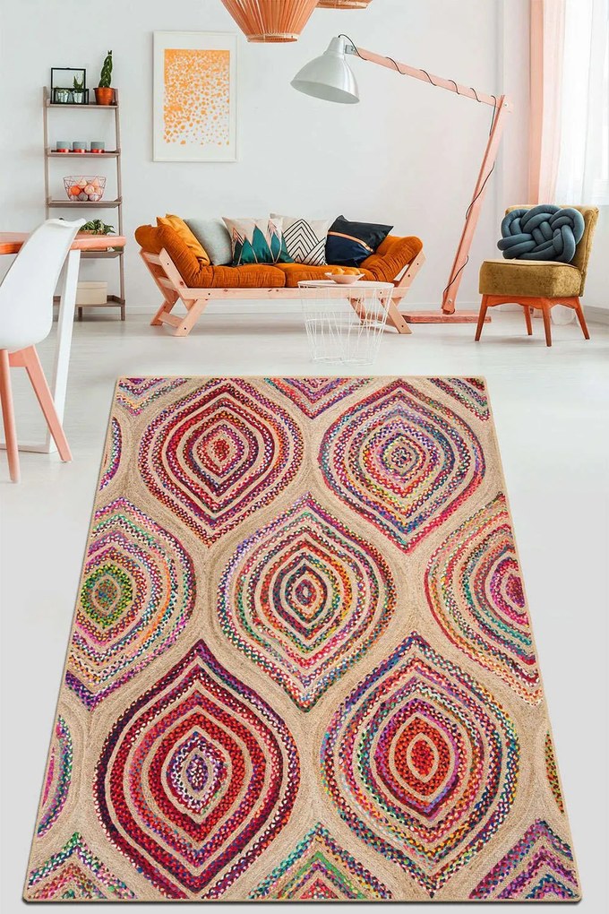 Χαλί Cavita Natural-Multi Conceptum Hypnose 100X300cm
