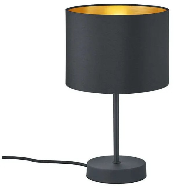 Επιτραπέζιο Φωτιστικό Hostel 508200179 Ø20x33cm Gold Trio Lighting Metal, Fabric