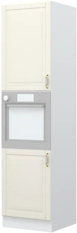 Επιδαπέδιο ντουλάπι φούρνου ψηλό Toscana K23-60-2KR-Λευκό - 60.00Χ60.00Χ235.00cm