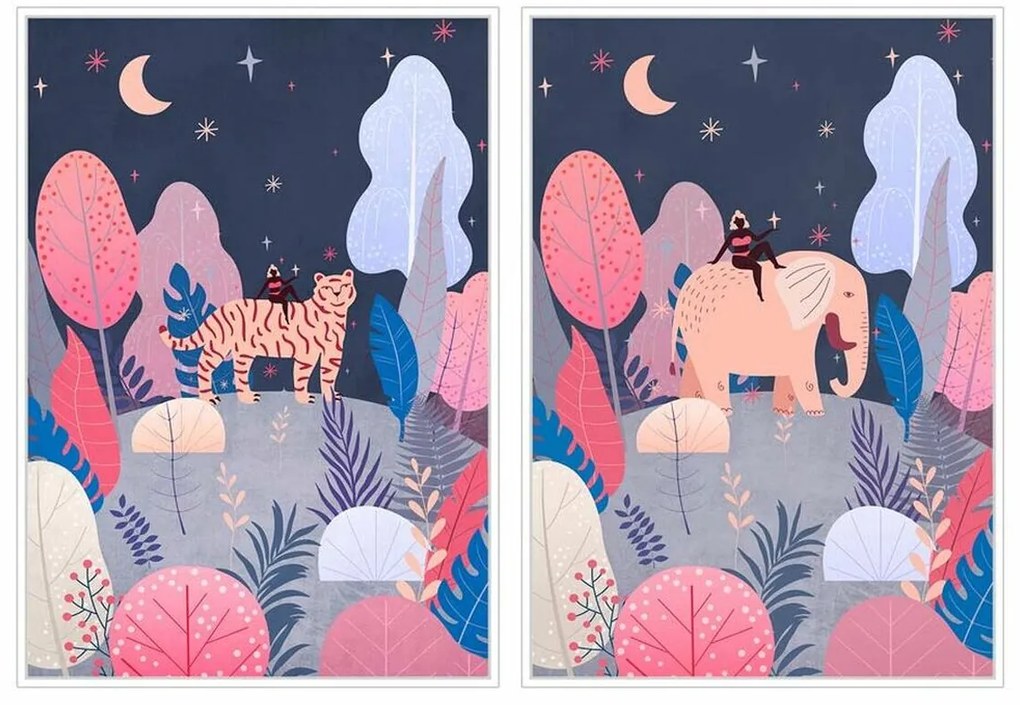 Πίνακας DKD Home Decor πολυστερίνη 53 x 4,3 x 73 cm