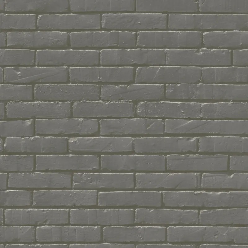 Ταπετσαρία Τοίχου Brick Wall Grey