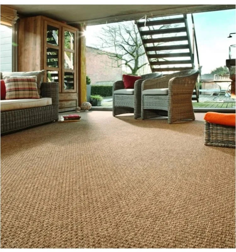 Eco-Carpet Χαλί Τύπου Ψάθα 200x290 - African Μπεζ