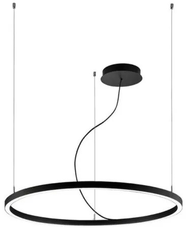 Κρεμαστό Φωτιστικό Οροφής Μαύρο Φ60 Verdi 4244800 Viokef-4244800-Μαύρο 4244800