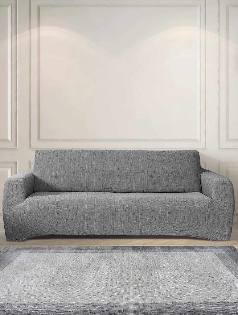 Ελαστικά καλύμματα καναπέ TRATINI GREY Σετ ελαστικά καλύμματα δύο τεμαχίων