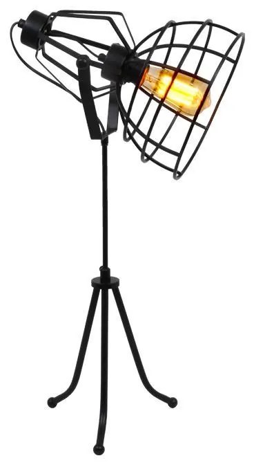 Table Lamp Cell Fylliana Black 30x30x65 cm 30x30x65 εκ.