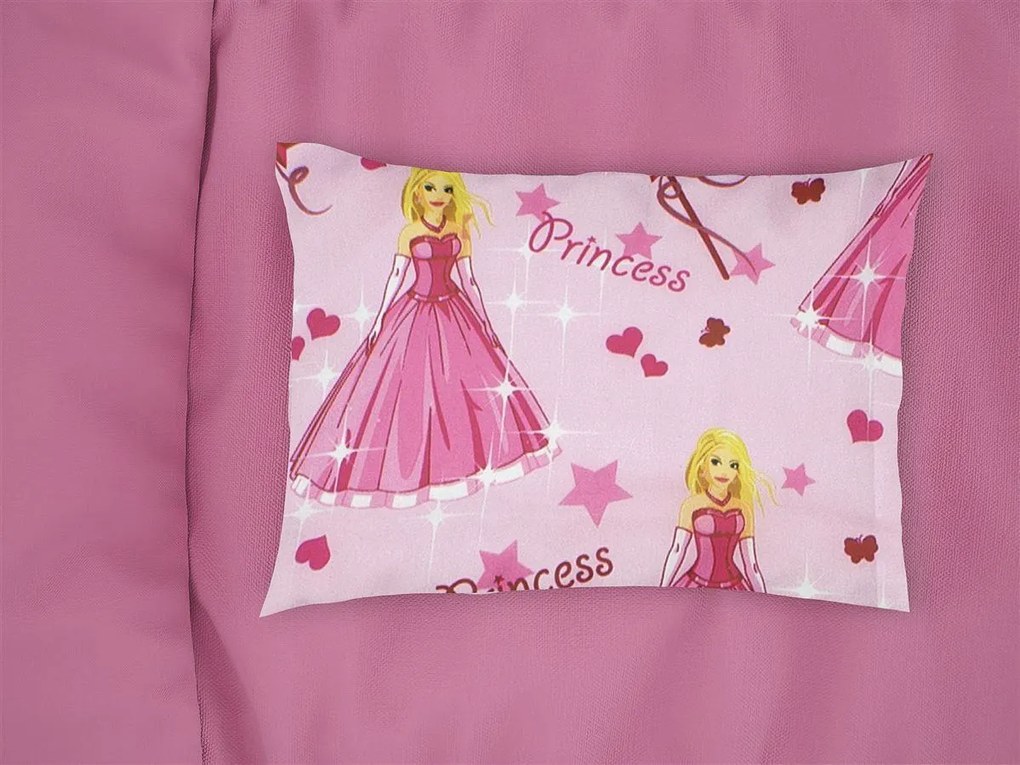 Μαξιλαροθήκη Παιδική Φάκελος Polycotton 50x70εκ. Princess 392 Pink DimCol