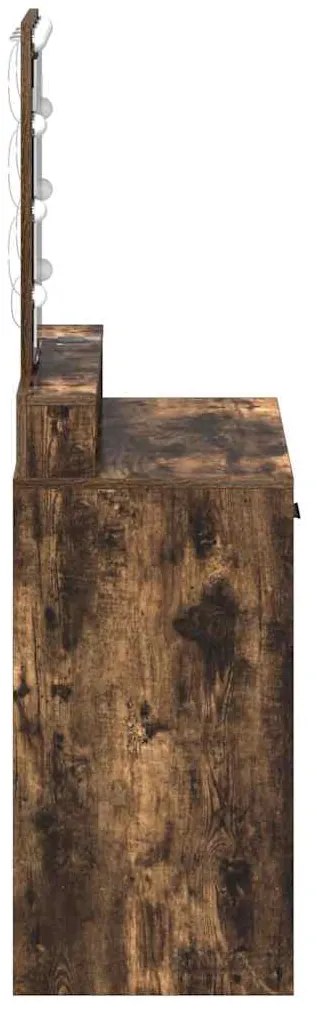vidaXL Τραπέζι περιποίησης Καφέ 79 x 41 x 140 εκ. Επεξεργασμένο ξύλο