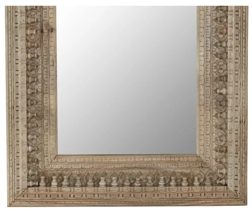 Τοίχο καθρέφτη Home ESPRIT Φυσικό 90 X 4 X 150 cm