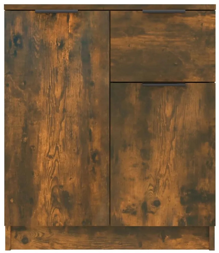 vidaXL Ντουλάπια 2 τεμ. Καπνιστή δρυς 60x30x70 εκ. Επεξεργασμένο Ξύλο