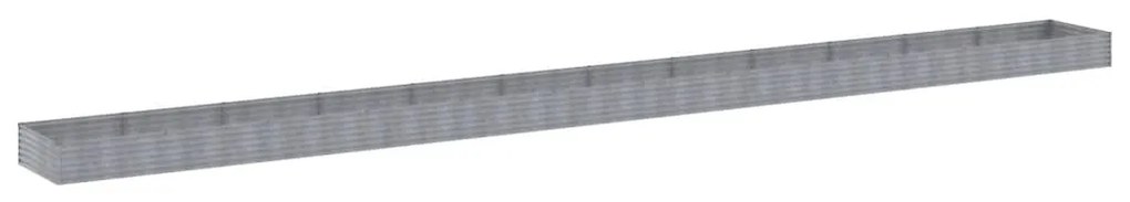 vidaXL Ζαρντινιέρα 1150 x 100 x 36 εκ. από Ατσάλι Σκληρυθέν στον Αέρα