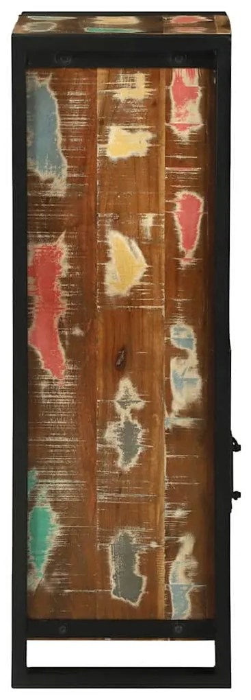 vidaXL Ντουλάπα Μπάνιου Καφέ 40 x 30 x 90 cm Μασίφ ανακυκλωμένο ξύλο