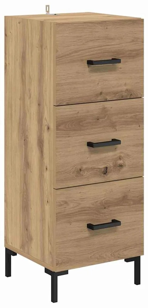 vidaXL Highboard Artisan Oak 69,5 x 34 x 180 εκ. Επεξεργασμένο ξύλο