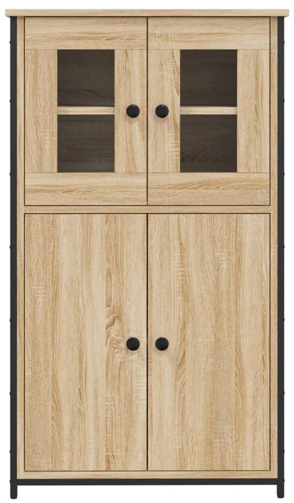 vidaXL Ντουλάπι Sonoma Δρυς 62 x 32 x 106,5 εκ.από Επεξεργασμένο Ξύλο