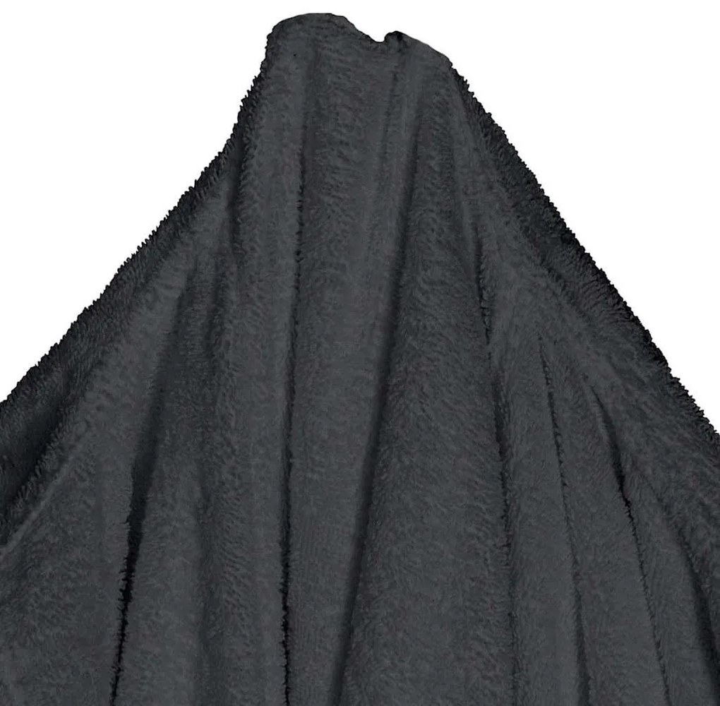 vidaXL Φούτερ-κουβέρτα KINN Ανθρακί L Βαμβάκι