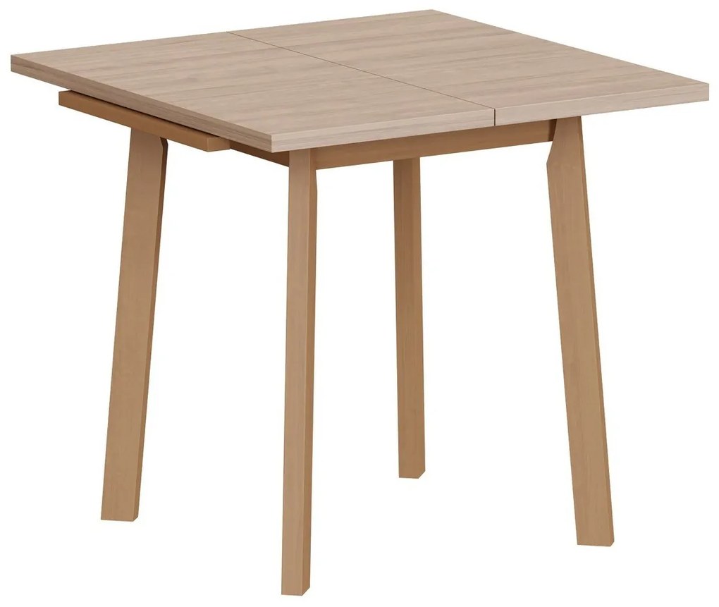 Τραπέζι Victorville 183, 75x80x80cm, Επιμήκυνση, Πλαστικοποιημένη μοριοσανίδα, Ξύλο, Μερικώς συναρμολογημένο