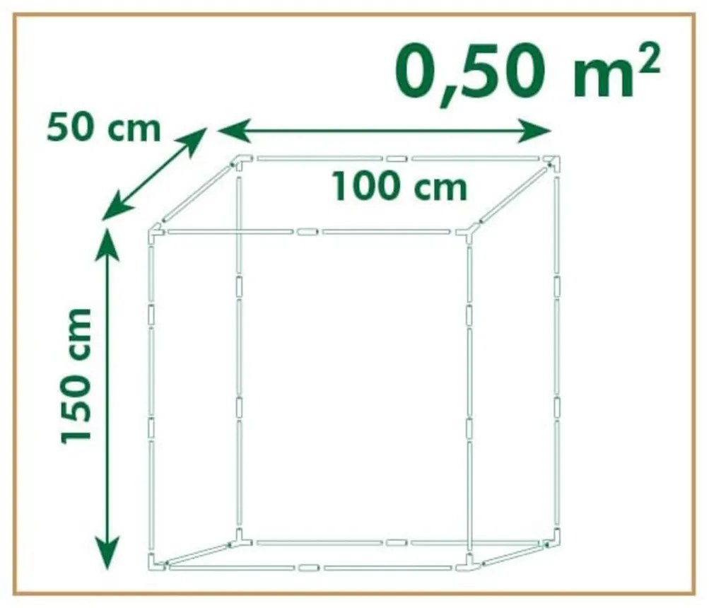 NATURE ΘΕΡΜΟΚΗΠΙΟ ΓΙΑ ΝΤΟΜΑΤΕΣ 100 X 50 X 150 ΕΚ. 428492