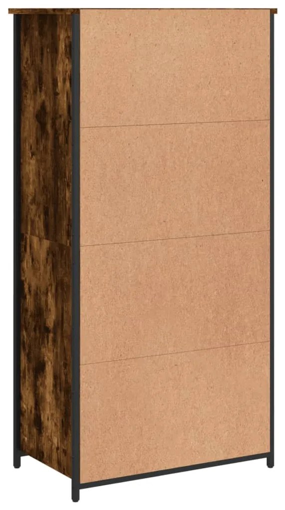 vidaXL Ντουλάπα Καπνιστή Δρυς 62x36x121,5 εκ. από Επεξεργασμένο Ξύλο