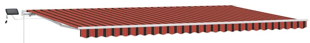 vidaXL Σκηνίτσα Αναδιπλούμενη with 600 x 300 εκ πορτοκαλί και καφέ